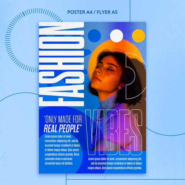 fashion template design