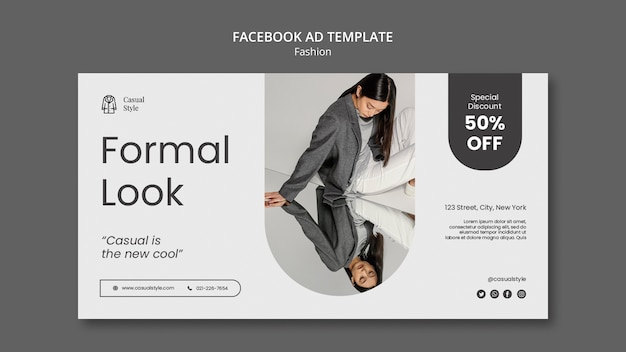 Free PSD fashion template design