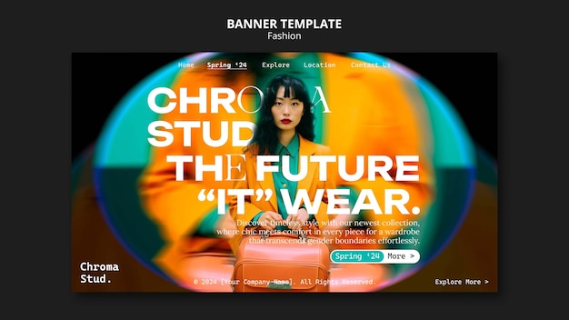 Fashion template design