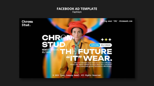 Fashion Template Design – Free PSD Template Download