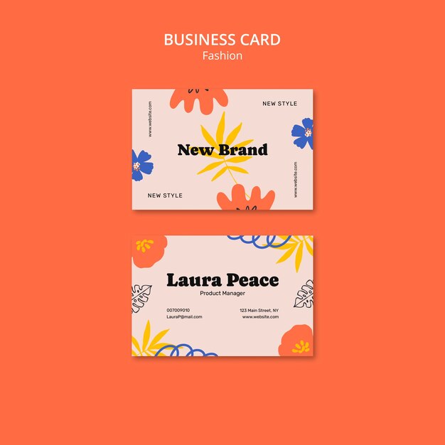 Fashion template design
