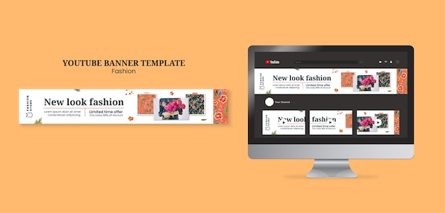 Free PSD fashion template design