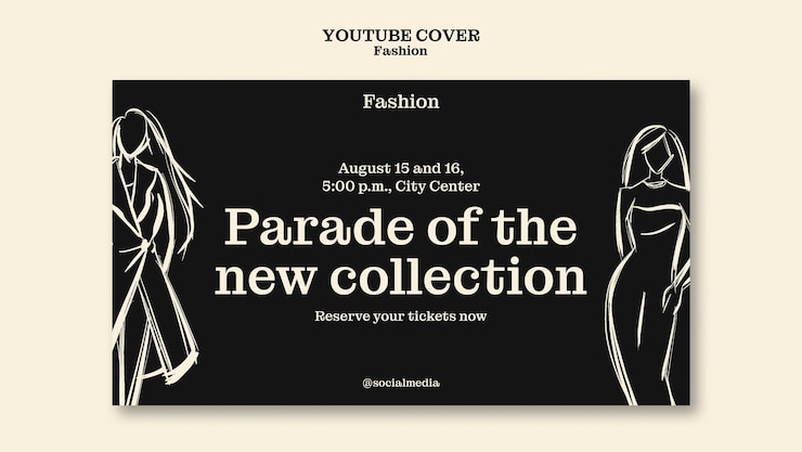Free PSD fashion template design