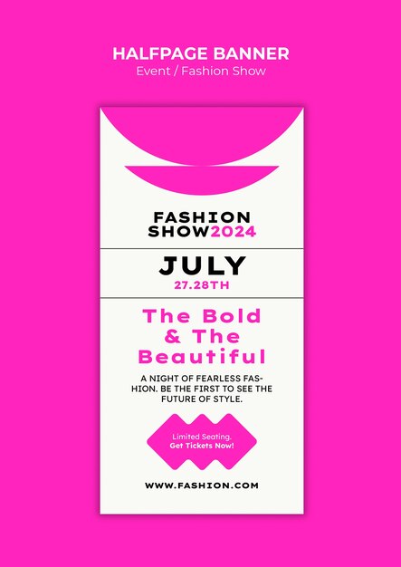 fashion template design