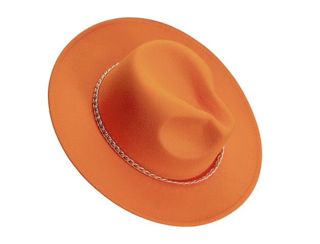 Cappello alla moda isolato