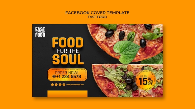 Free PSD fast food template design