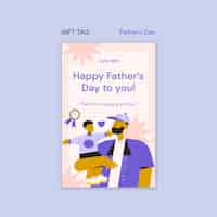 Free PSD father's day teamplte design