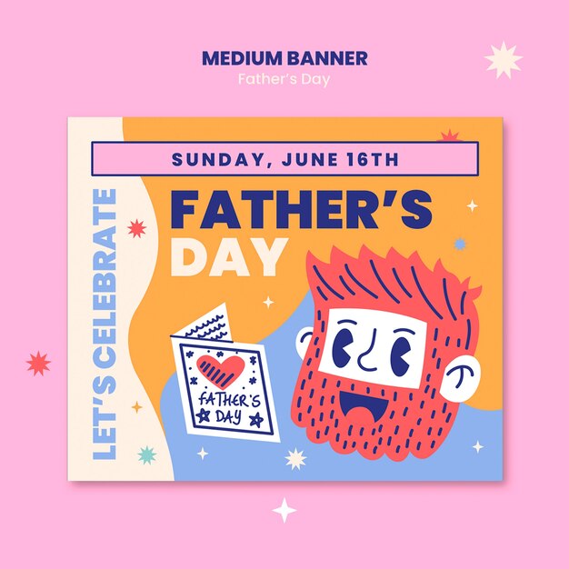 father's day template design