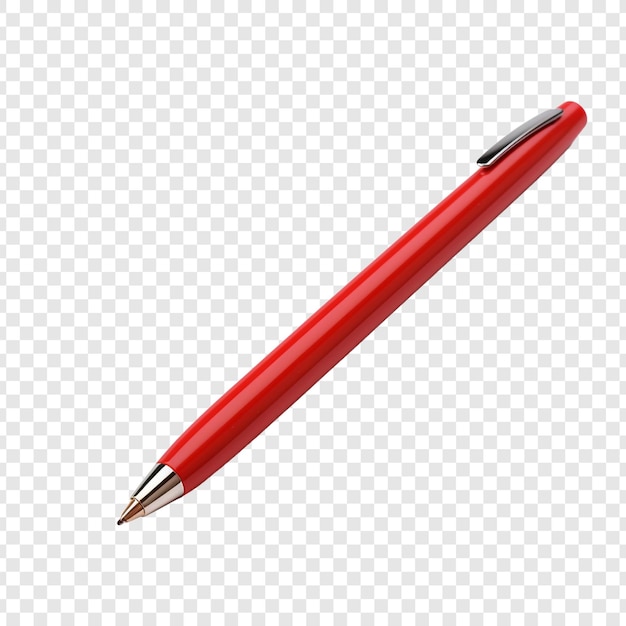 Felt tip pen isolated on transparent background