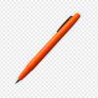 Free PSD felt tip pen isolated on transparent background