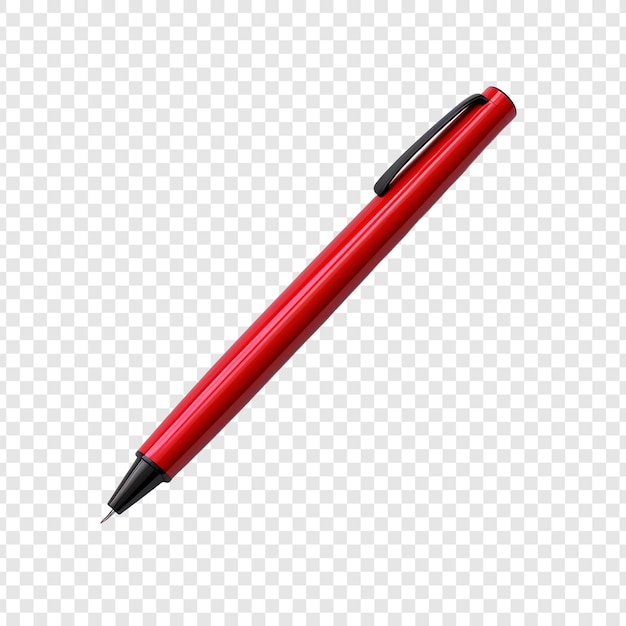Free PSD felt tip pen isolated on transparent background