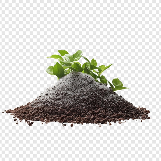 Fertilizer isolated on transparent background