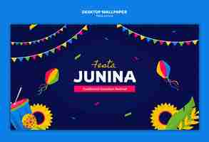 PSD gratuito template per la celebrazione di festa junina