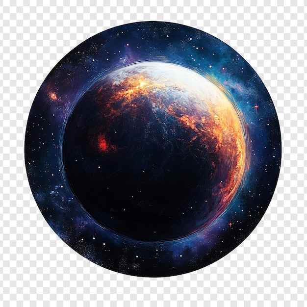 炎の宇宙惑星 宇宙の深くにある天の不思議