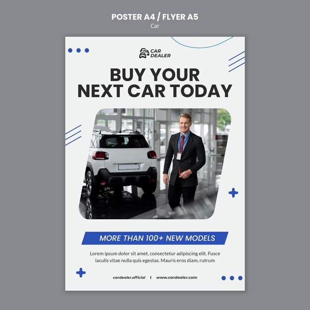 Find your perfect car poster template