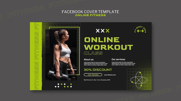 Free PSD fitness  template design