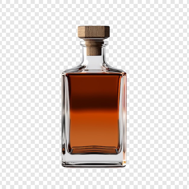 Free PSD flask bottle isolated on transparent background