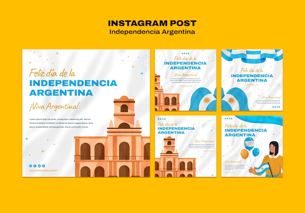 Design piatto 9 luglio post di instagram