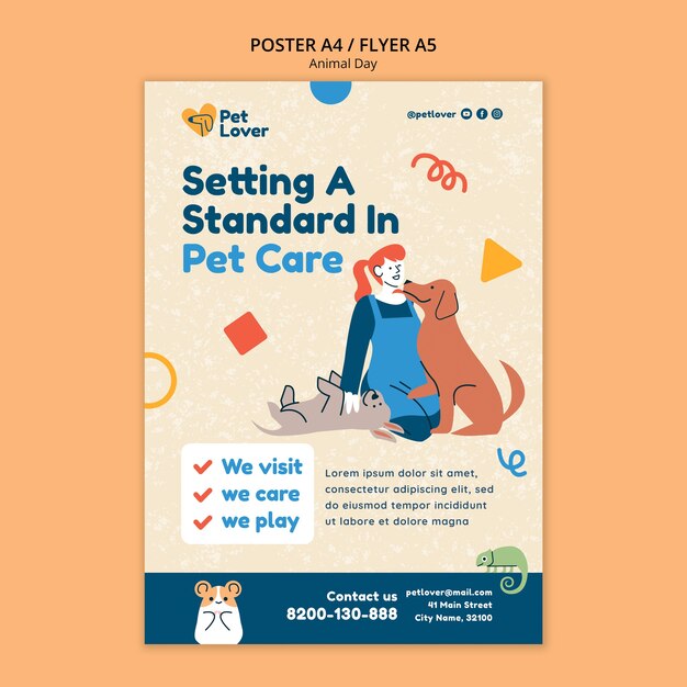 Pet Care Poster Images - Free Download on Freepik