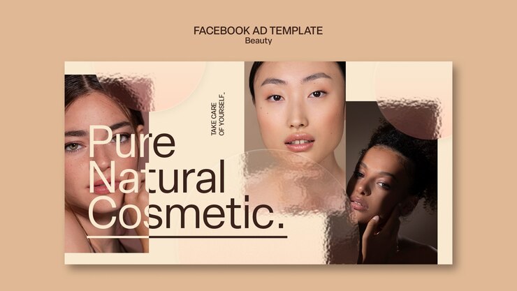 無料PSD フラットなデザインの美容と健康のテンプレート