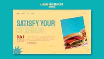 Free PSD flat design business template