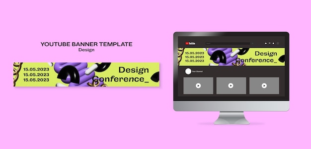 Flat Design Graphic Design Template