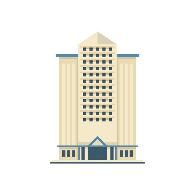 Плоское проектирование офисного здания изолировано