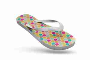 Free PSD flip flop mockup