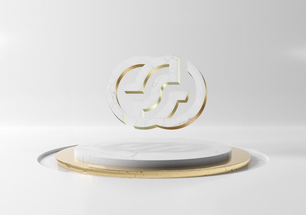 Premium Psd Yellow Badge With Company Logo