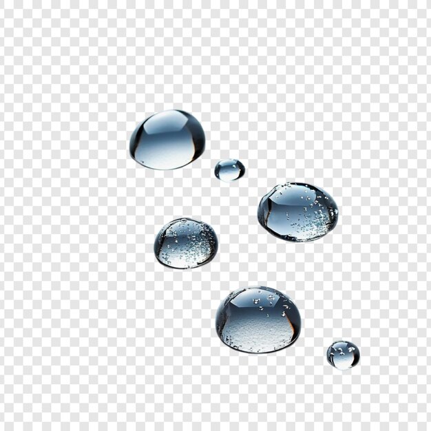 floating water droplets a study in transparency and light