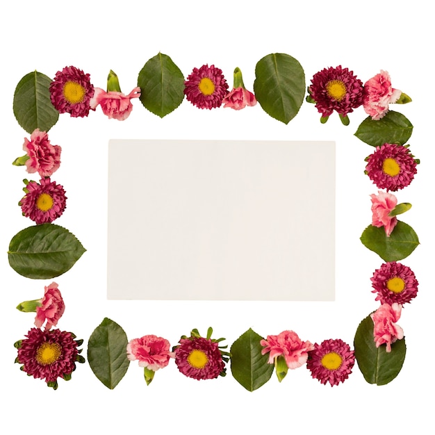 floral arrangement isolated on white background