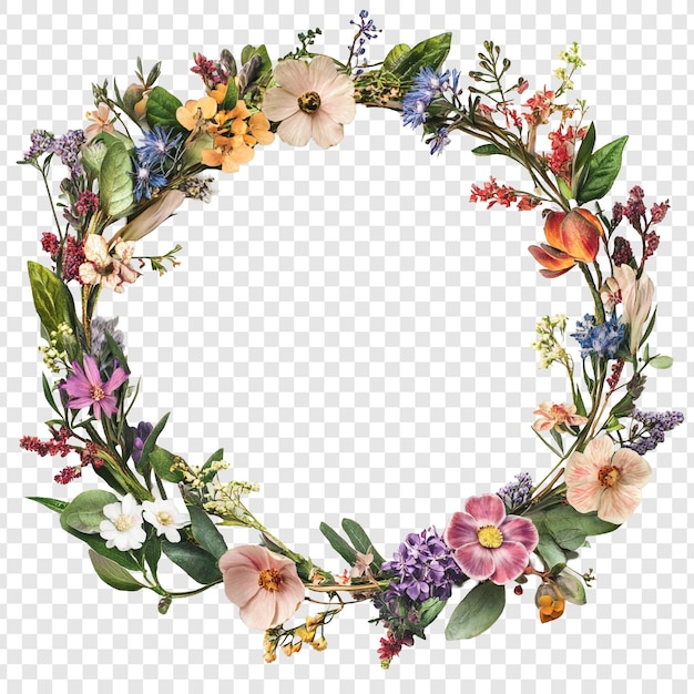 花束 春 の 花 の 色々 な 輪
