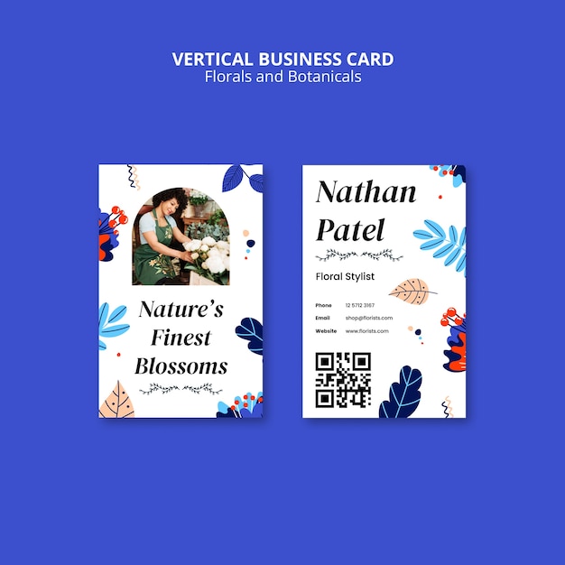 Florals and botanicals template design
