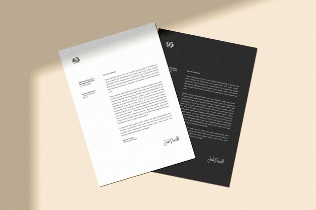 Download Letterhead Mockups Free Vectors Stock Photos Psd