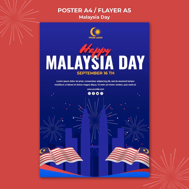 flyer for malaysia day celebration