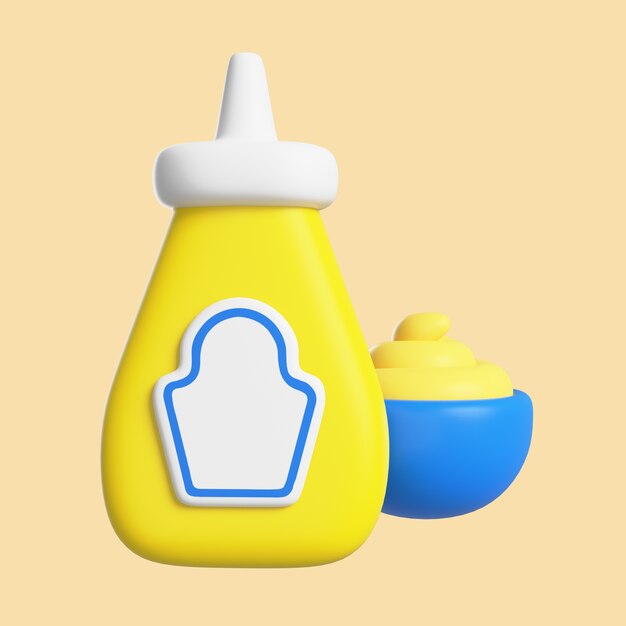 Food allergens icon illustration