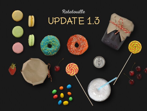 Free PSD | Food background design