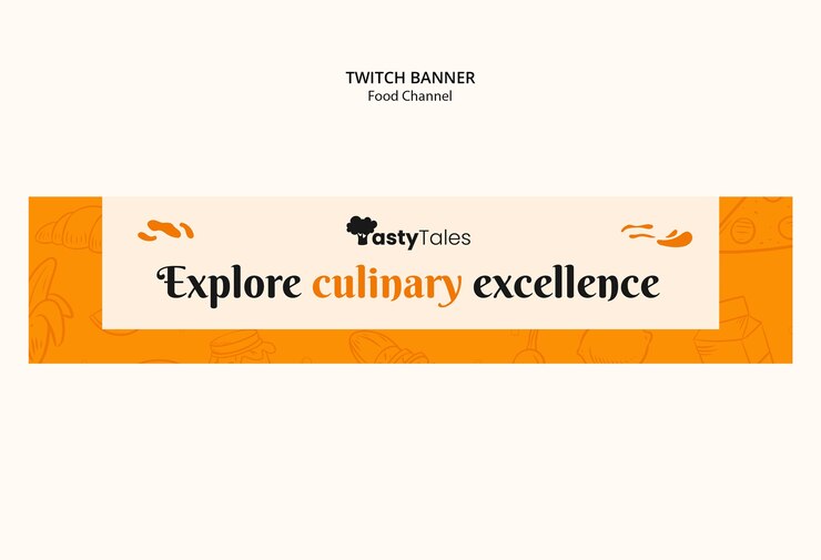 Free PSD food channel  template design