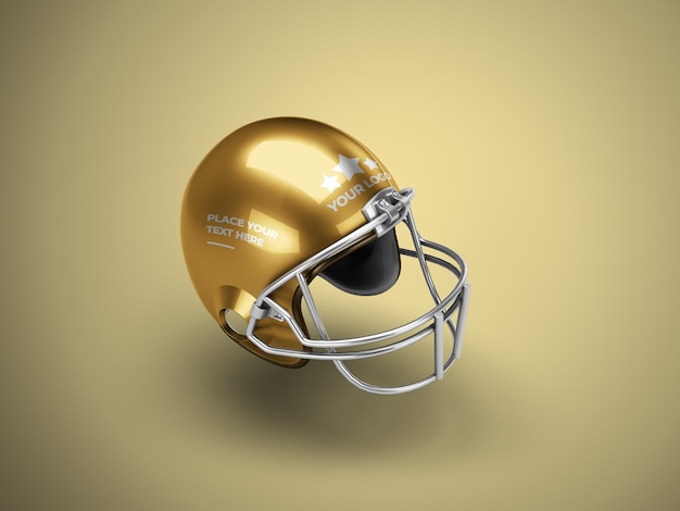 Premium Psd Football Helmet Mockup Isolated