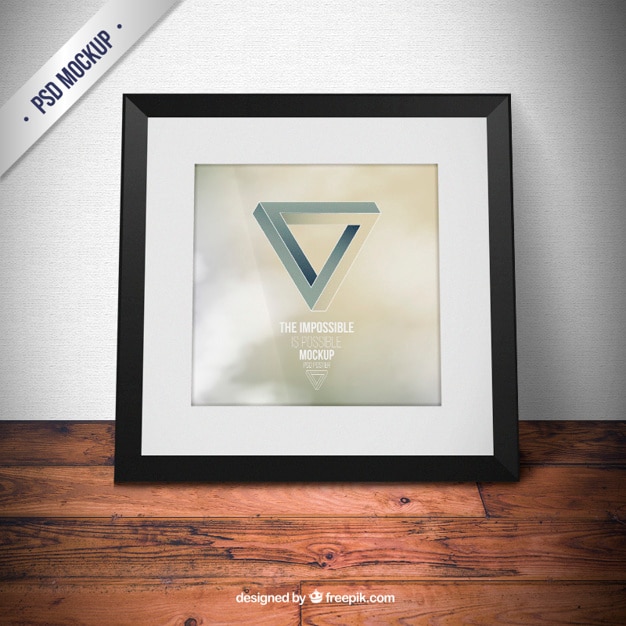 Free PSD frame mockup