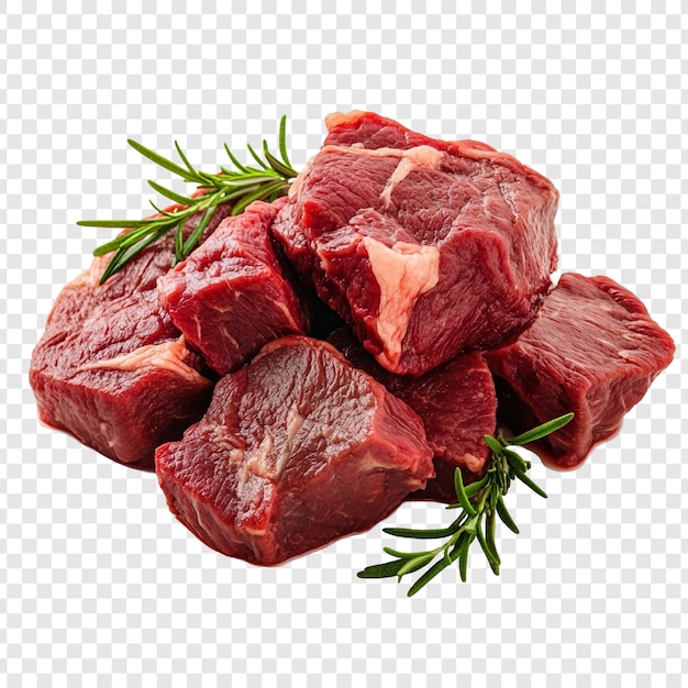 Fresh Beef Cubes with Rosemary A Culinary Delight