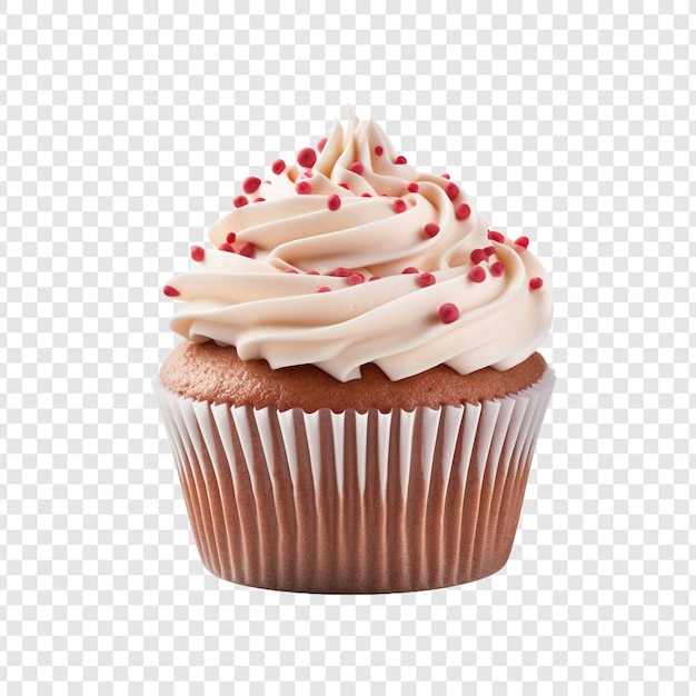 PSD gratuito png appena cupcake isolato su sfondo trasparente