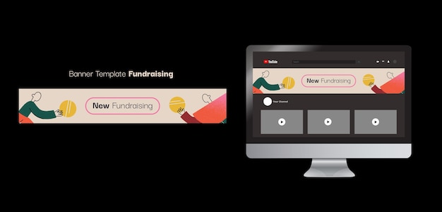 Fundraising  template design