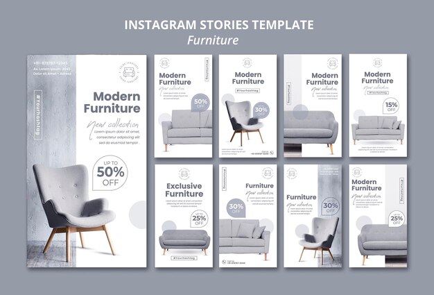 furniture instagram stories