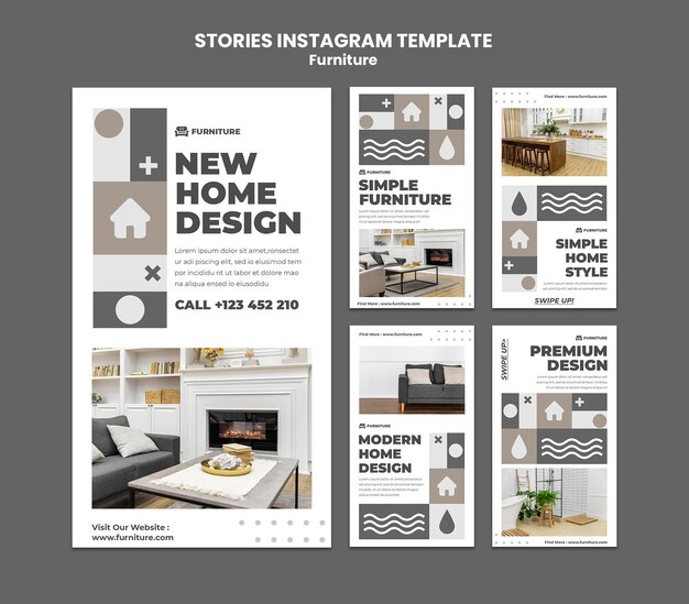 Furniture instagram stories
