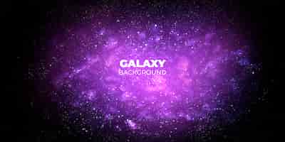Free PSD galaxy abstract background