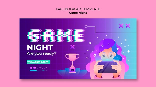 Game night template design