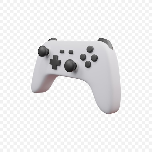 Gamepad Game controller Icon Isolated 3d render Illustration