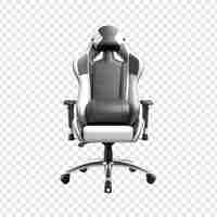 Free PSD gaming chair isolated on transparent background