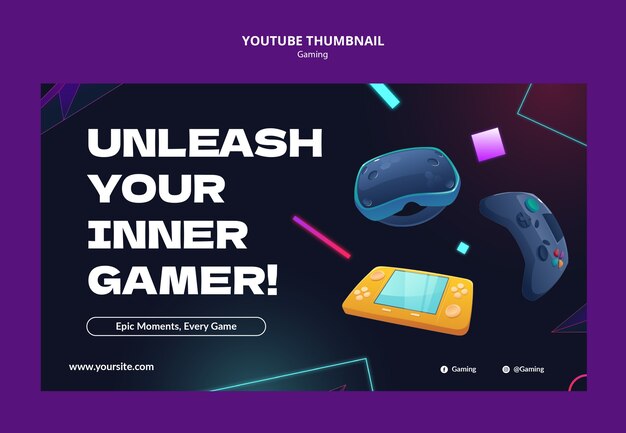Gaming template design